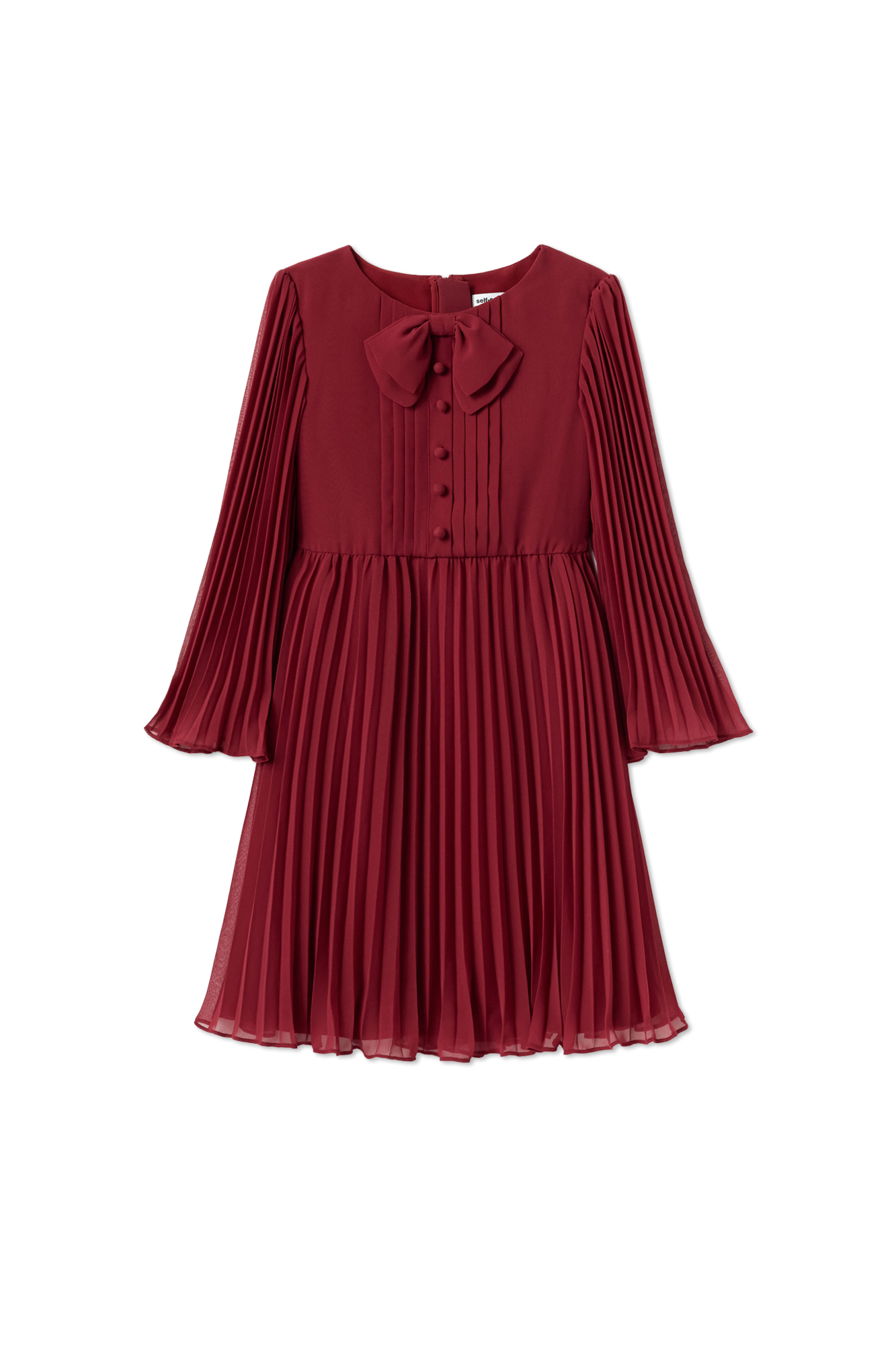 ワンピース SELF PORTRAIT Women Mid Skirts RS25 972S R RED Red Textured Knit Corsage Midi Skirt – self-portrait-EU
